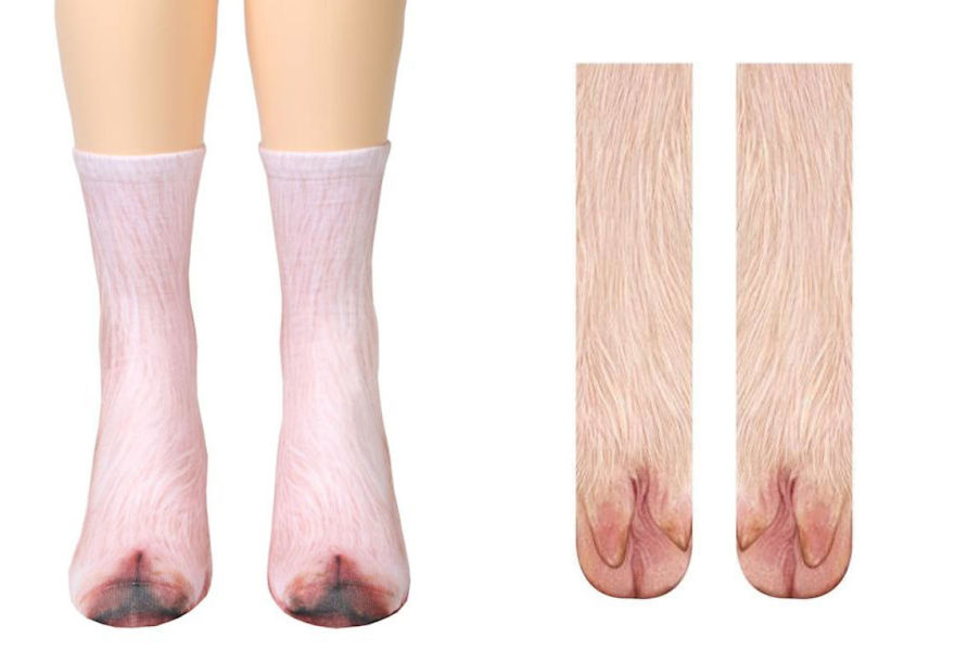 These Hyper-Realistic Socks Will Turn Your Feet Into Beautiful Animal Paws