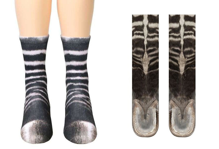 These Hyper-Realistic Socks Will Turn Your Feet Into Beautiful Animal Paws