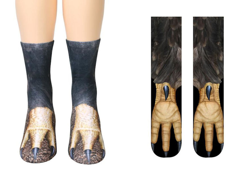 These Hyper-Realistic Socks Will Turn Your Feet Into Beautiful Animal Paws