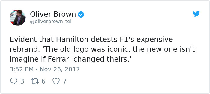 Formula 1 Changes Their 24-Year-Old Logo, Probably Doesn&#8217;t Expect Reaction Like This
