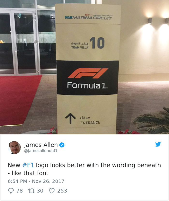 Formula 1 Changes Their 24-Year-Old Logo, Probably Doesn&#8217;t Expect Reaction Like This