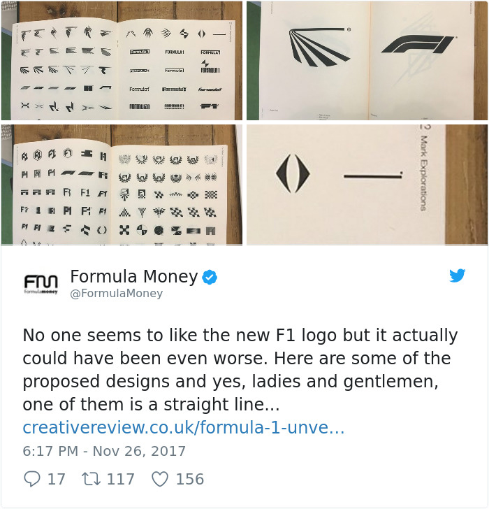 Formula 1 Changes Their 24-Year-Old Logo, Probably Doesn&#8217;t Expect Reaction Like This