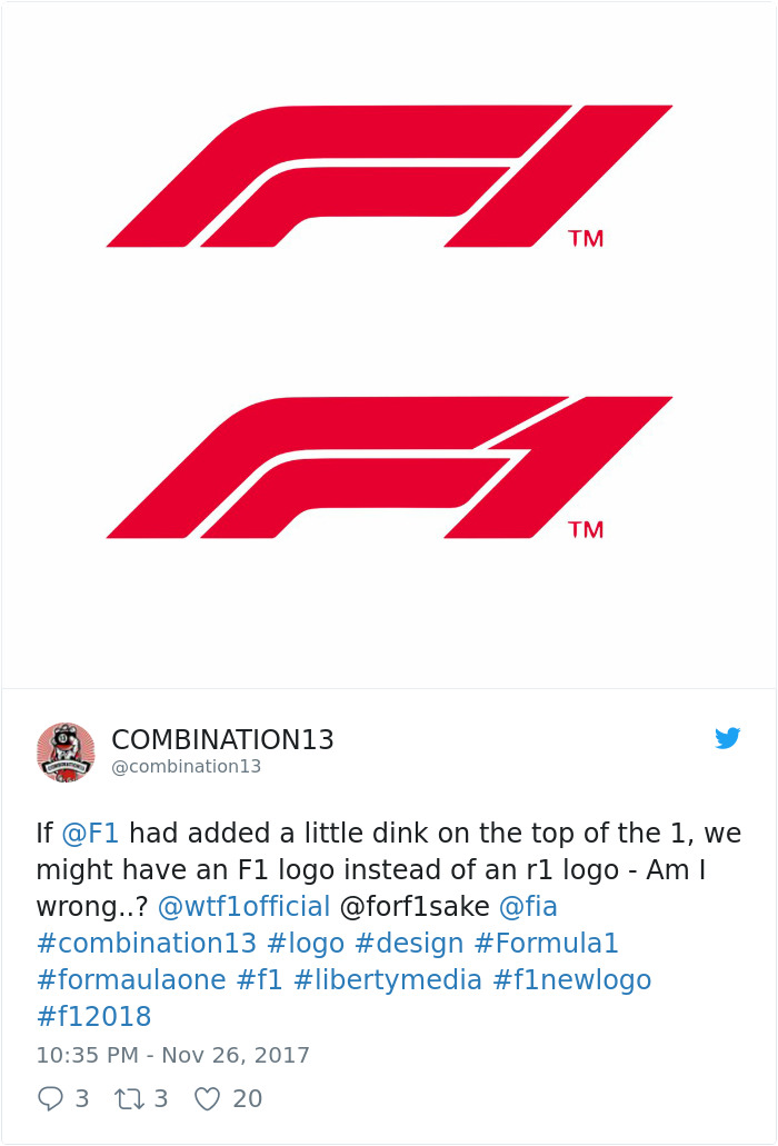 Formula 1 Changes Their 24-Year-Old Logo, Probably Doesn&#8217;t Expect Reaction Like This