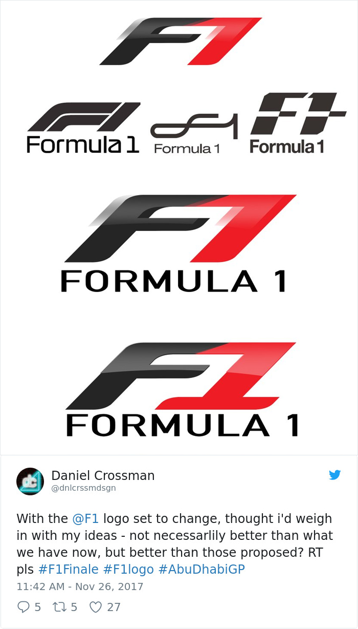 Formula 1 Changes Their 24-Year-Old Logo, Probably Doesn&#8217;t Expect Reaction Like This