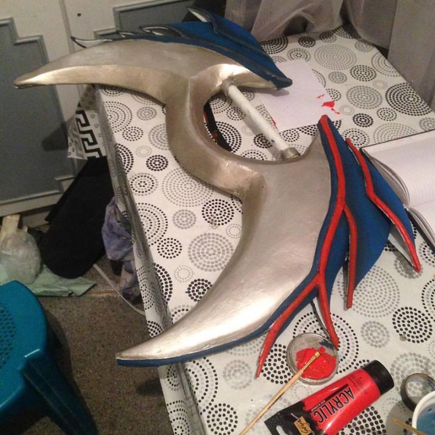 I Spend Hours Creating Cosplay Costumes From “Nothing” I Spend Hours Creating Cosplay Costumes From “Nothing”