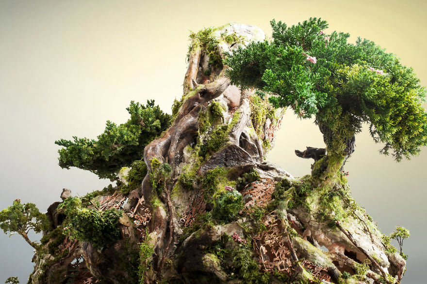 Artist Combines Nature And Technology In His Latest Sculpture Of Modern-Day Protector