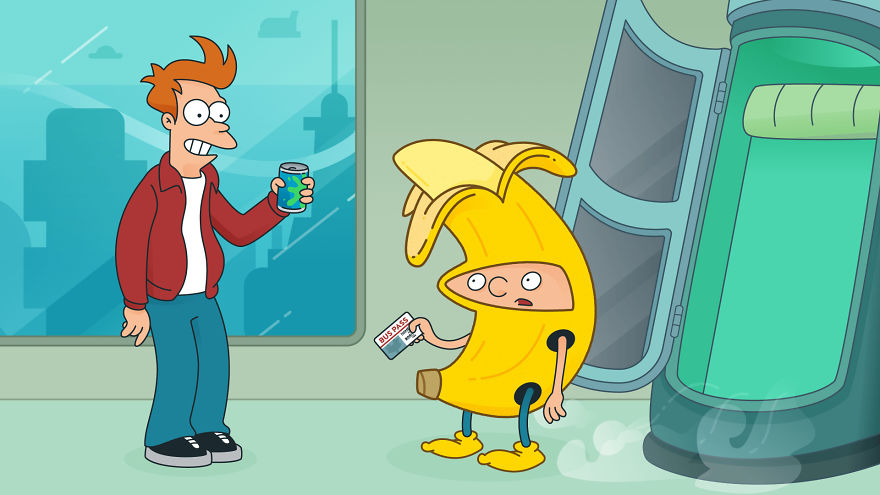 What If Pop Culture Characters Moved To Other Universes In Search Of A Better Life