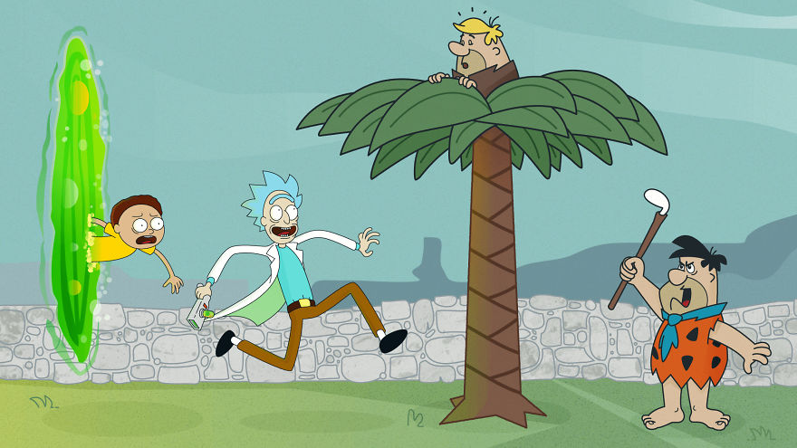 What If Pop Culture Characters Moved To Other Universes In Search Of A Better Life