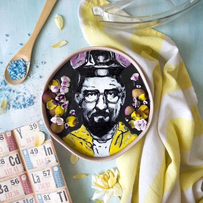 Woman Paints On Her Smoothie Bowls Using Natural Ingredients And The Result Is Too Pretty To Eat Woman Paints On Her Smoothie Bowls Using Natural Ingredients And The Result Is Too Pretty To Eat