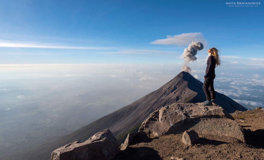 I Captured The Beauty Of The Volcano Fuego During The Eruption I Captured The Beauty Of The Volcano Fuego During The Eruption