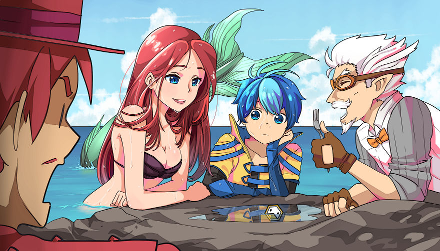 What If Disney Cartoons Were Anime? Artist Shows What It Would Look Like In Incredible Illustrations What If Disney Cartoons Were Anime? Artist Shows What It Would Look Like In Incredible Illustrations