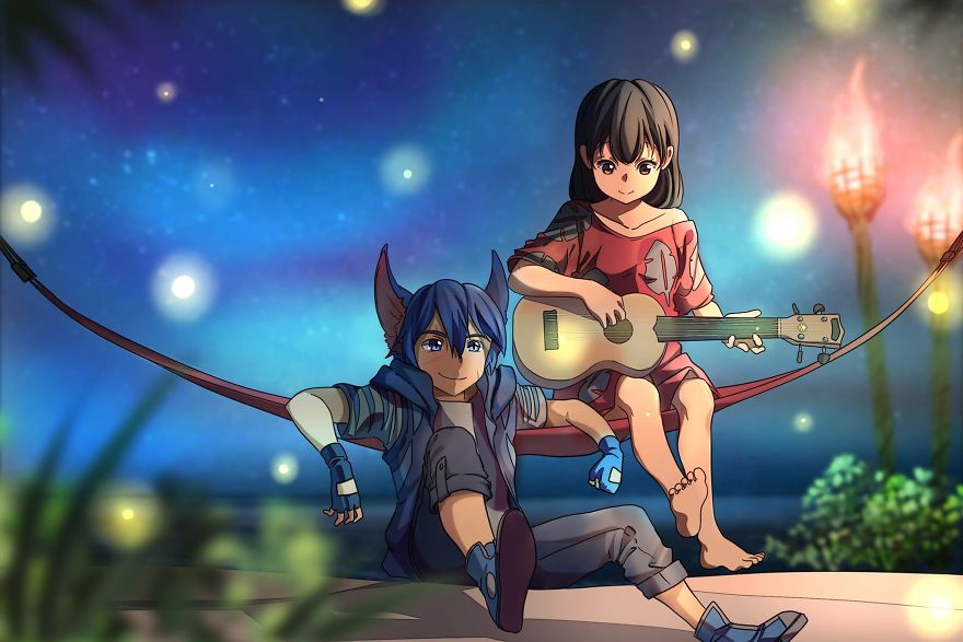 What If Disney Cartoons Were Anime? Artist Shows What It Would Look Like In Incredible Illustrations What If Disney Cartoons Were Anime? Artist Shows What It Would Look Like In Incredible Illustrations