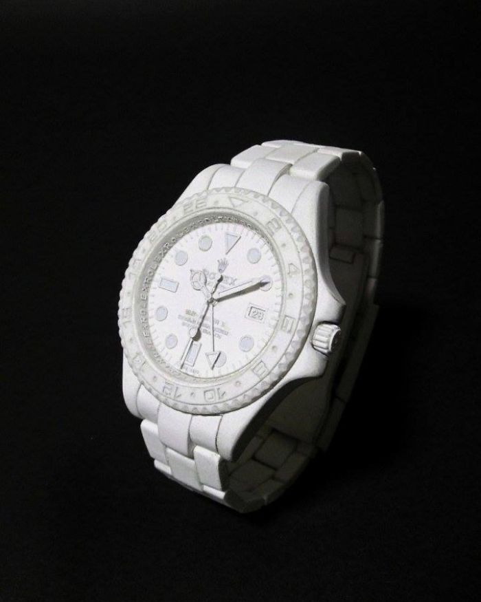 Japanese Artist Makes Incredibly Detailed Paper Watches That Look Like They Were 3d Printed Japanese Artist Makes Incredibly Detailed Paper Watches That Look Like They Were 3d Printed