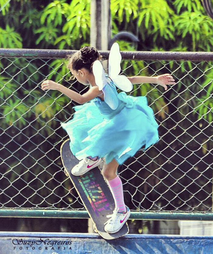 Little Brazilian Girl Goes Viral After Landing Unbelievable Tricks On Her Skateboard While Dressed As A Fairy Princess Little Brazilian Girl Goes Viral After Landing Unbelievable Tricks On Her Skateboard While Dressed As A Fairy Princess