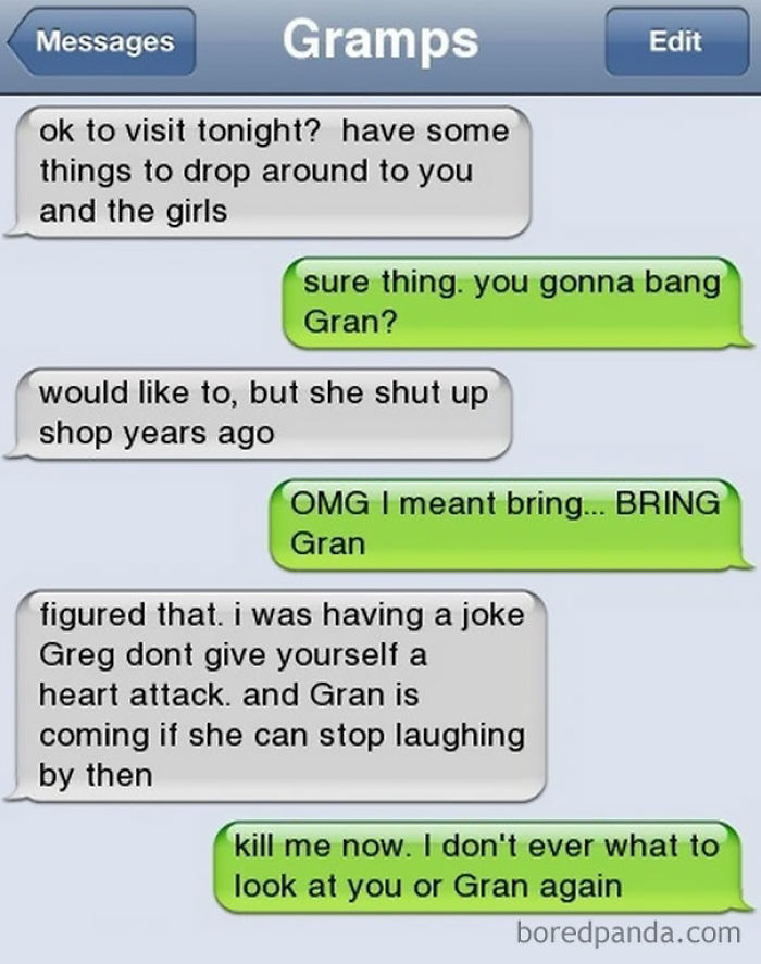 146 Times Grandparents Texts Made Everyone Die From Laughter