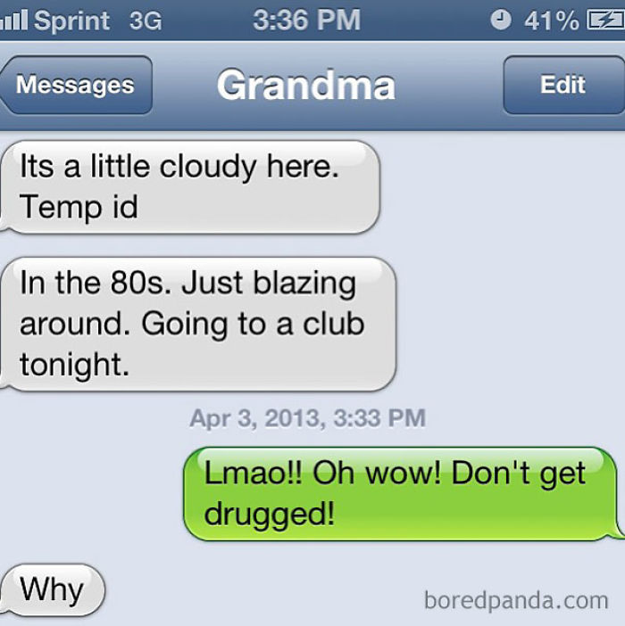 146 Times Grandparents Texts Made Everyone Die From Laughter