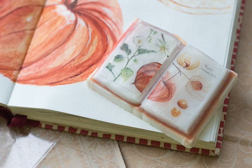 I’ve Combined My Two Hobbies – Watercolor Painting And Soap Making – Into One I’ve Combined My Two Hobbies – Watercolor Painting And Soap Making – Into One