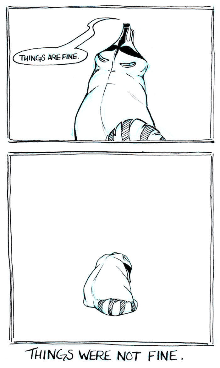 32 Darkly Hilarious Comics About A Raccoon That All Adults Will Relate To 32 Darkly Hilarious Comics About A Raccoon That All Adults Will Relate To