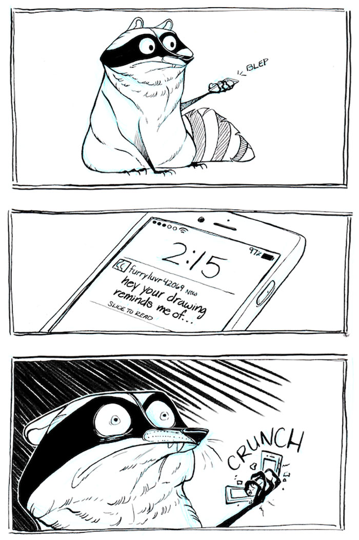 32 Darkly Hilarious Comics About A Raccoon That All Adults Will Relate To 32 Darkly Hilarious Comics About A Raccoon That All Adults Will Relate To