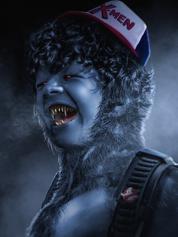 Stranger Things Characters Transformed Into X-Men Stranger Things Characters Transformed Into X-Men