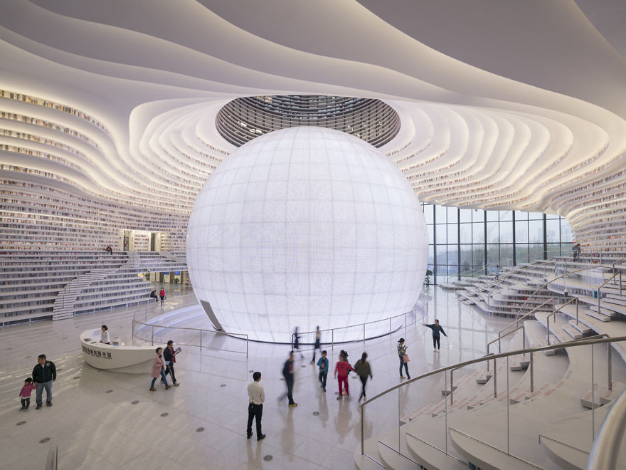 China Opens World’s Coolest Library With 1.2 Million Books, And Its Interior Will Take Your Breath Away China Opens World’s Coolest Library With 1.2 Million Books, And Its Interior Will Take Your Breath Away