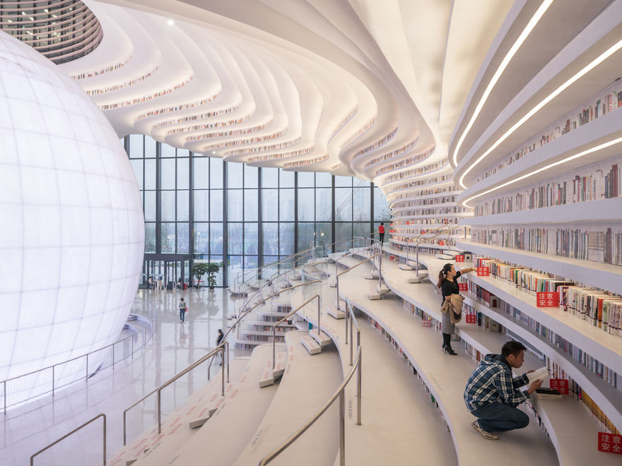 China Opens World’s Coolest Library With 1.2 Million Books, And Its Interior Will Take Your Breath Away China Opens World’s Coolest Library With 1.2 Million Books, And Its Interior Will Take Your Breath Away