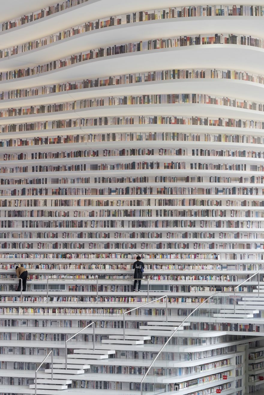 China Opens World’s Coolest Library With 1.2 Million Books, And Its Interior Will Take Your Breath Away China Opens World’s Coolest Library With 1.2 Million Books, And Its Interior Will Take Your Breath Away