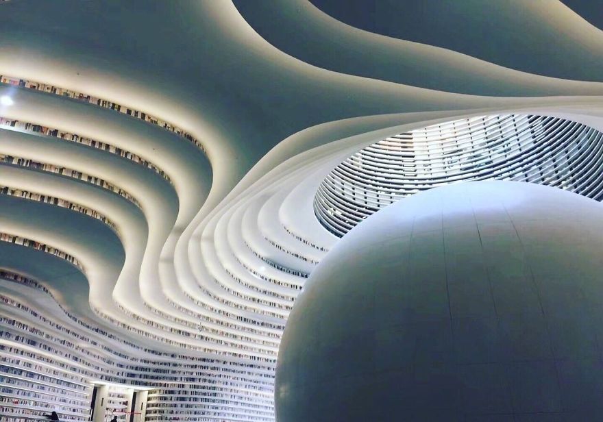 China Opens World’s Coolest Library With 1.2 Million Books, And Its Interior Will Take Your Breath Away China Opens World’s Coolest Library With 1.2 Million Books, And Its Interior Will Take Your Breath Away