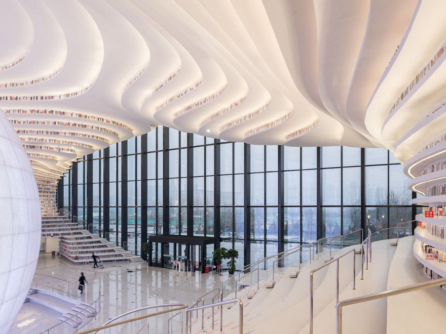 China Opens World’s Coolest Library With 1.2 Million Books, And Its Interior Will Take Your Breath Away China Opens World’s Coolest Library With 1.2 Million Books, And Its Interior Will Take Your Breath Away