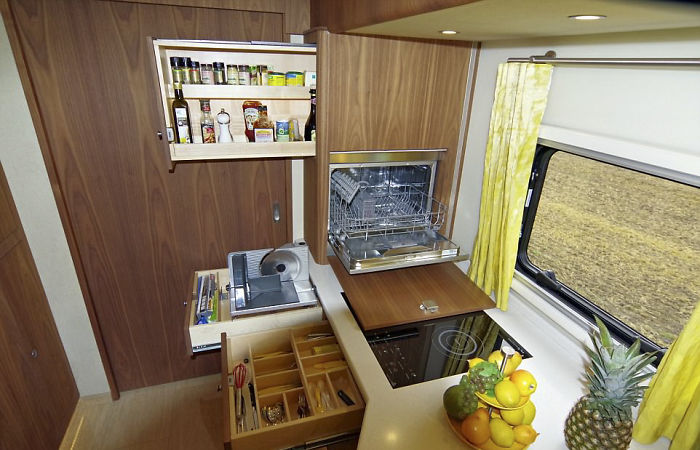 This $1.7 Million Motorhome With Its Own Garage May Look Like An Ordinary Bus From Outside, But Only Until You Step Inside