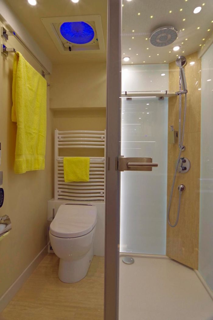 This $1.7 Million Motorhome With Its Own Garage May Look Like An Ordinary Bus From Outside, But Only Until You Step Inside