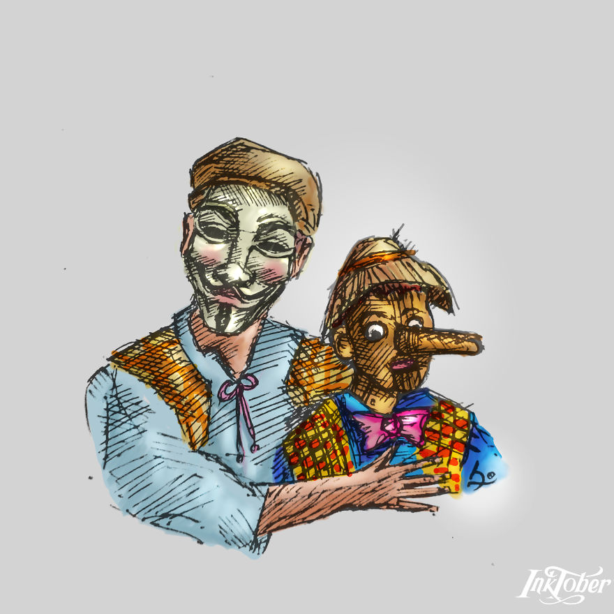 I Made Illustrations Using Elements Of Surrealism, Visual Metaphor, And Juxtaposition