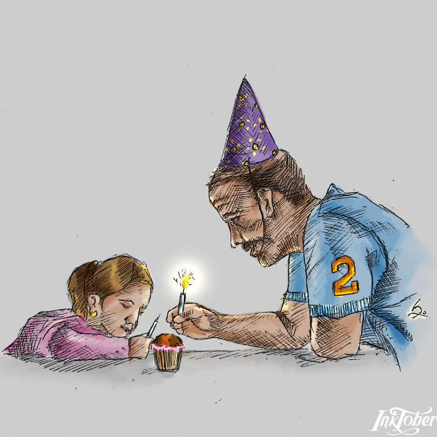 I Made Illustrations Using Elements Of Surrealism, Visual Metaphor, And Juxtaposition