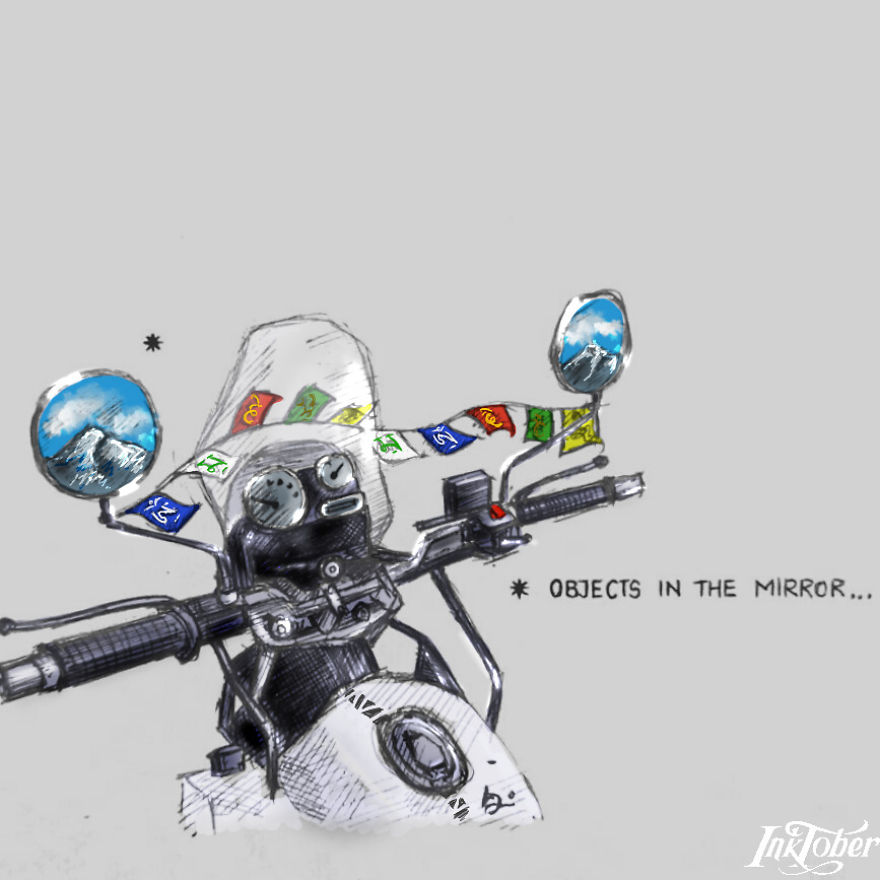 I Made Illustrations Using Elements Of Surrealism, Visual Metaphor, And Juxtaposition