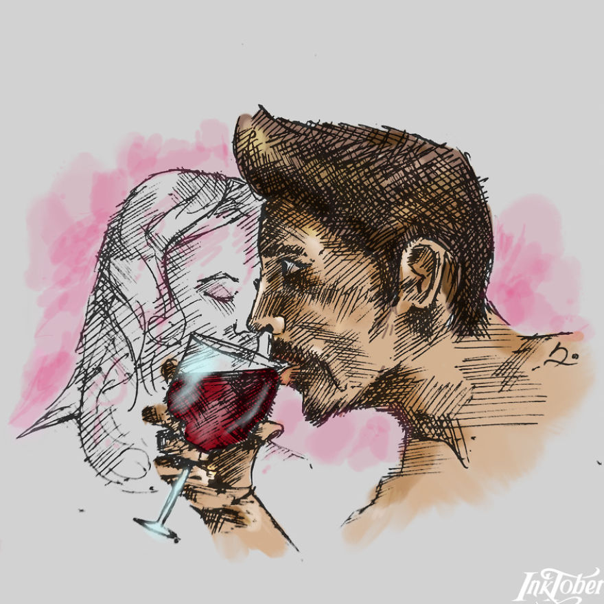 I Made Illustrations Using Elements Of Surrealism, Visual Metaphor, And Juxtaposition