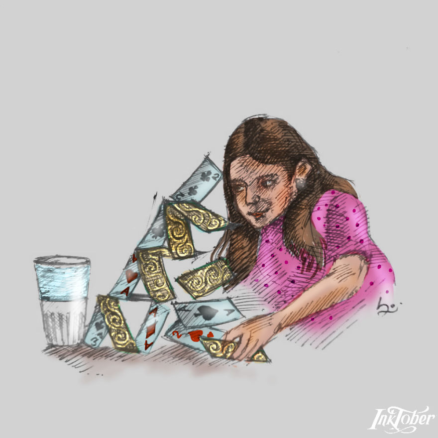 I Made Illustrations Using Elements Of Surrealism, Visual Metaphor, And Juxtaposition