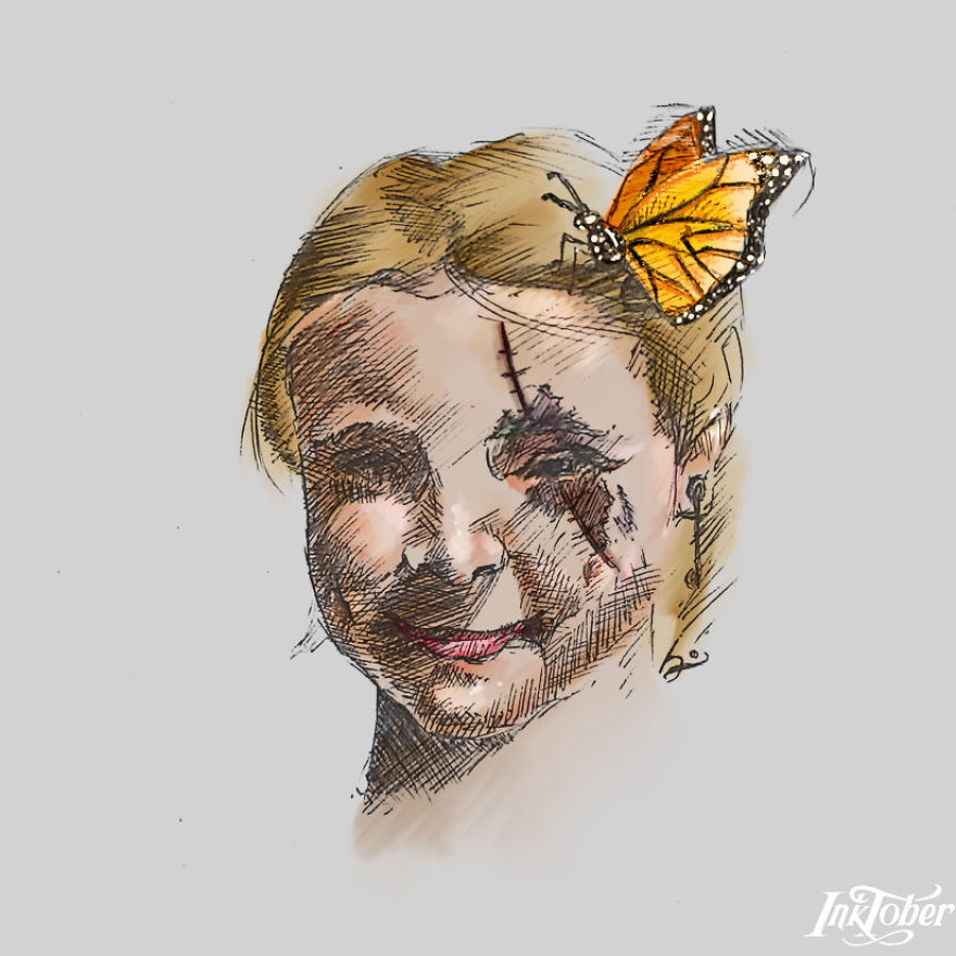 I Made Illustrations Using Elements Of Surrealism, Visual Metaphor, And Juxtaposition