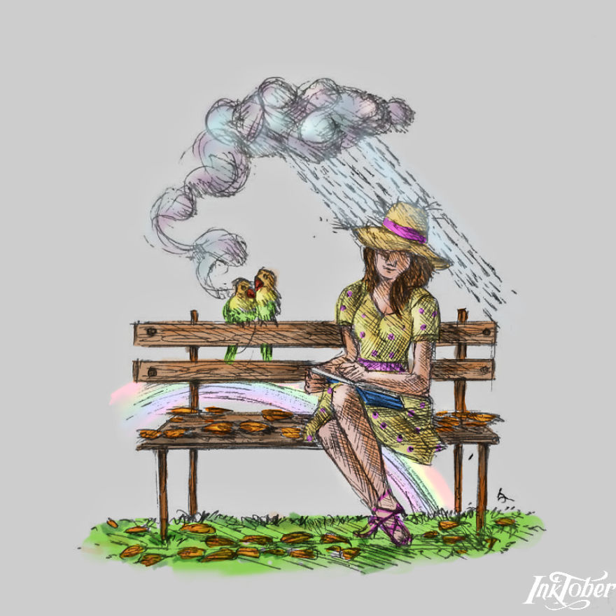 I Made Illustrations Using Elements Of Surrealism, Visual Metaphor, And Juxtaposition