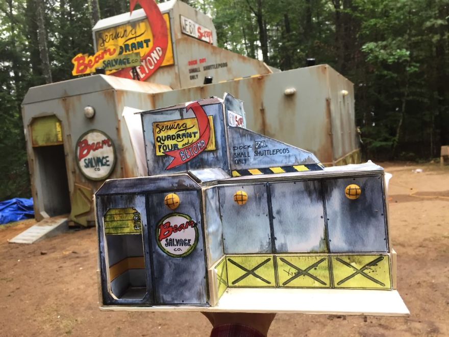 90+ Kids Built This Intergalactic Space Station In The Woods Of New Hampshire 90+ Kids Built This Intergalactic Space Station In The Woods Of New Hampshire