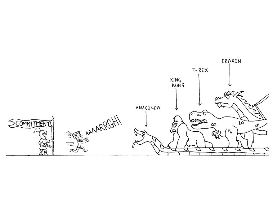 I Drew 9 Cartoons To Show Why Real Life Is Scarier Than Halloween