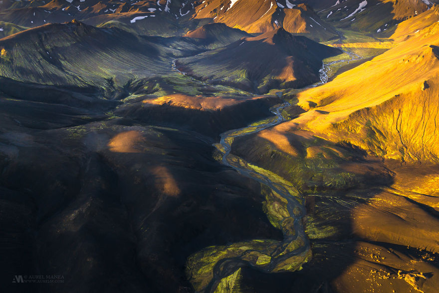 Capturing The Incredible Patterns Of Iceland From A Drone Capturing The Incredible Patterns Of Iceland From A Drone
