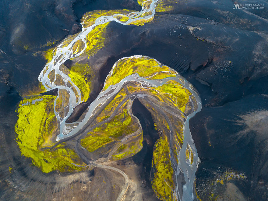 Capturing The Incredible Patterns Of Iceland From A Drone Capturing The Incredible Patterns Of Iceland From A Drone