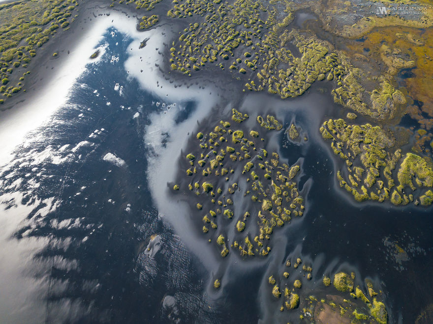 Capturing The Incredible Patterns Of Iceland From A Drone Capturing The Incredible Patterns Of Iceland From A Drone