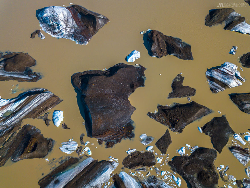 Capturing The Incredible Patterns Of Iceland From A Drone Capturing The Incredible Patterns Of Iceland From A Drone