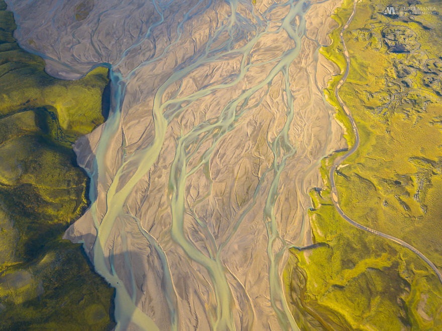 Capturing The Incredible Patterns Of Iceland From A Drone Capturing The Incredible Patterns Of Iceland From A Drone