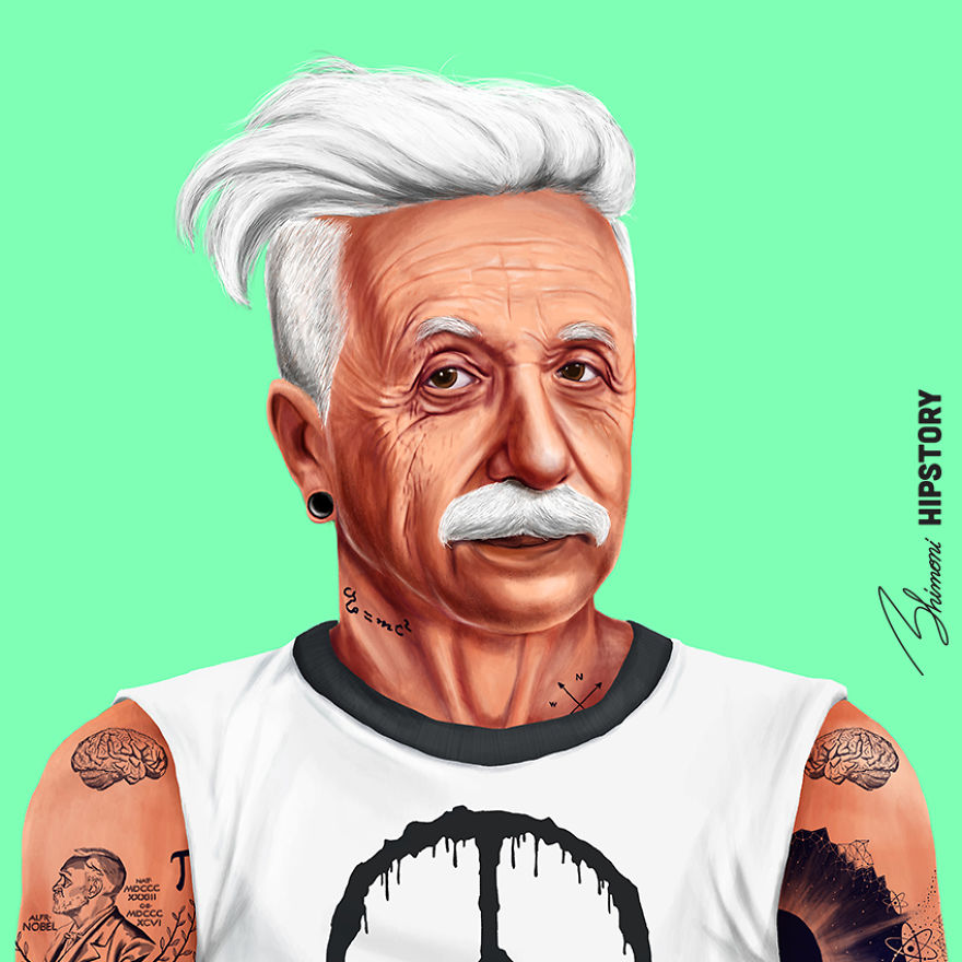 I Reimagine World&#8217;s Greatest Leaders As Hipsters
