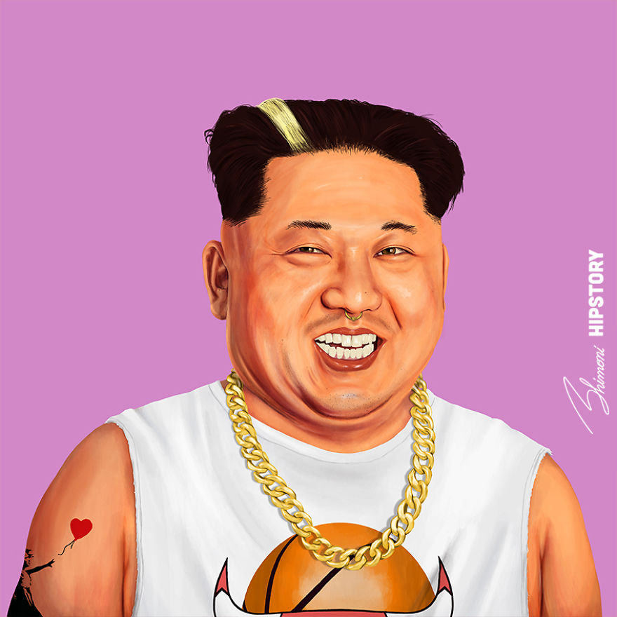 I Reimagine World&#8217;s Greatest Leaders As Hipsters