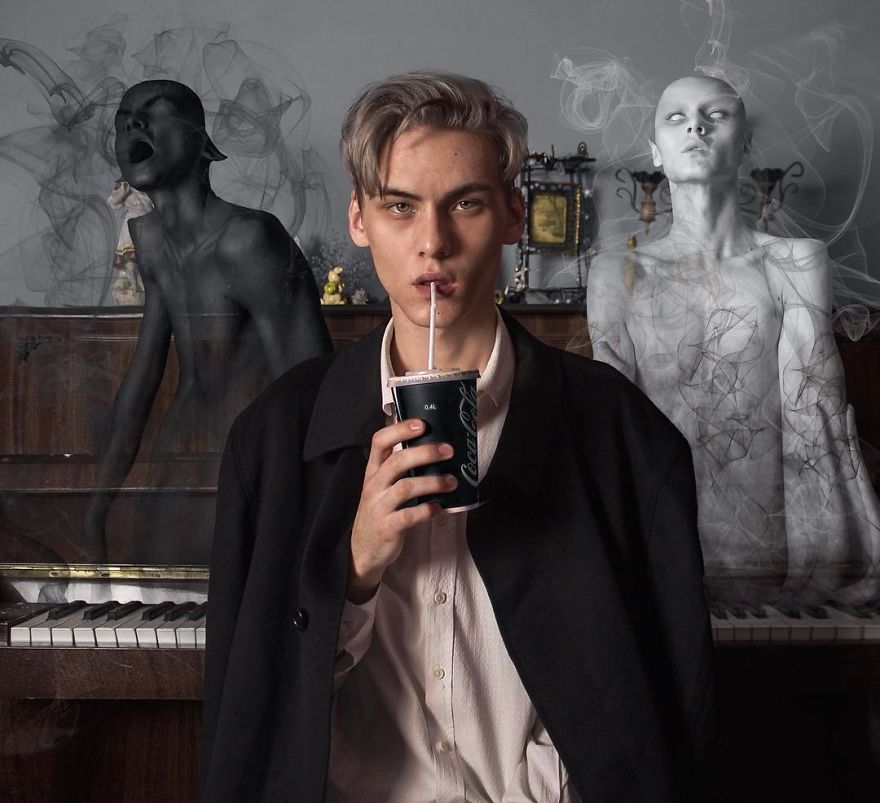 18-Year-Old Russian Creates Dark Surrealist Art And It Will Give You Nightmares