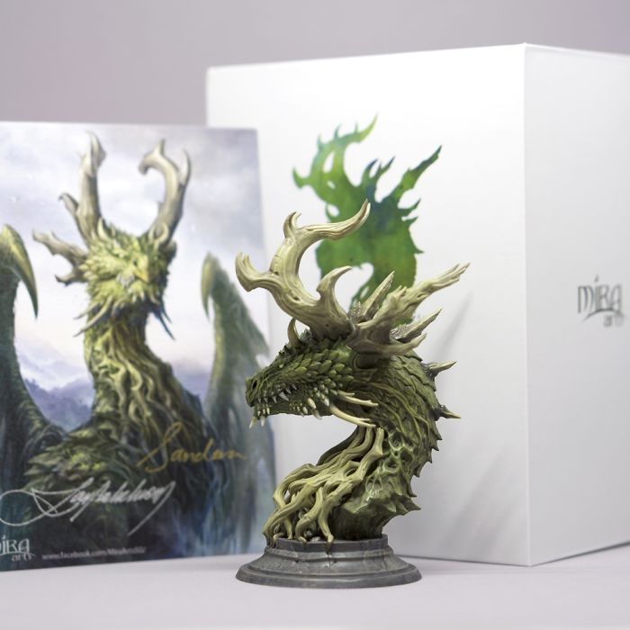 We Sculpted A Forest Dragon In Summer But Winter Came… We Sculpted A Forest Dragon In Summer But Winter Came…