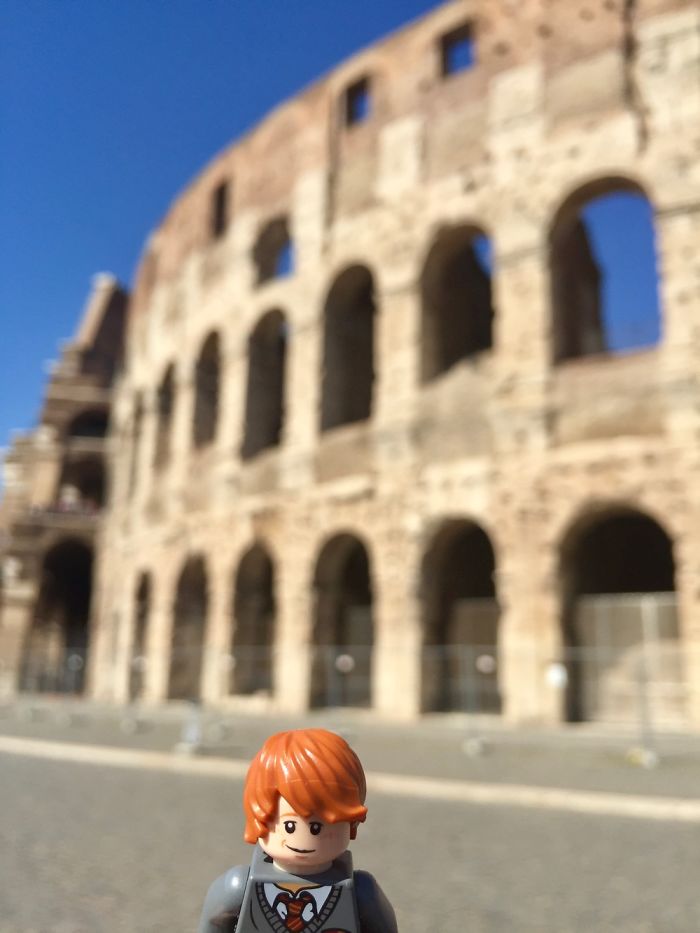 Lego Potter Trio Vacations Around The World